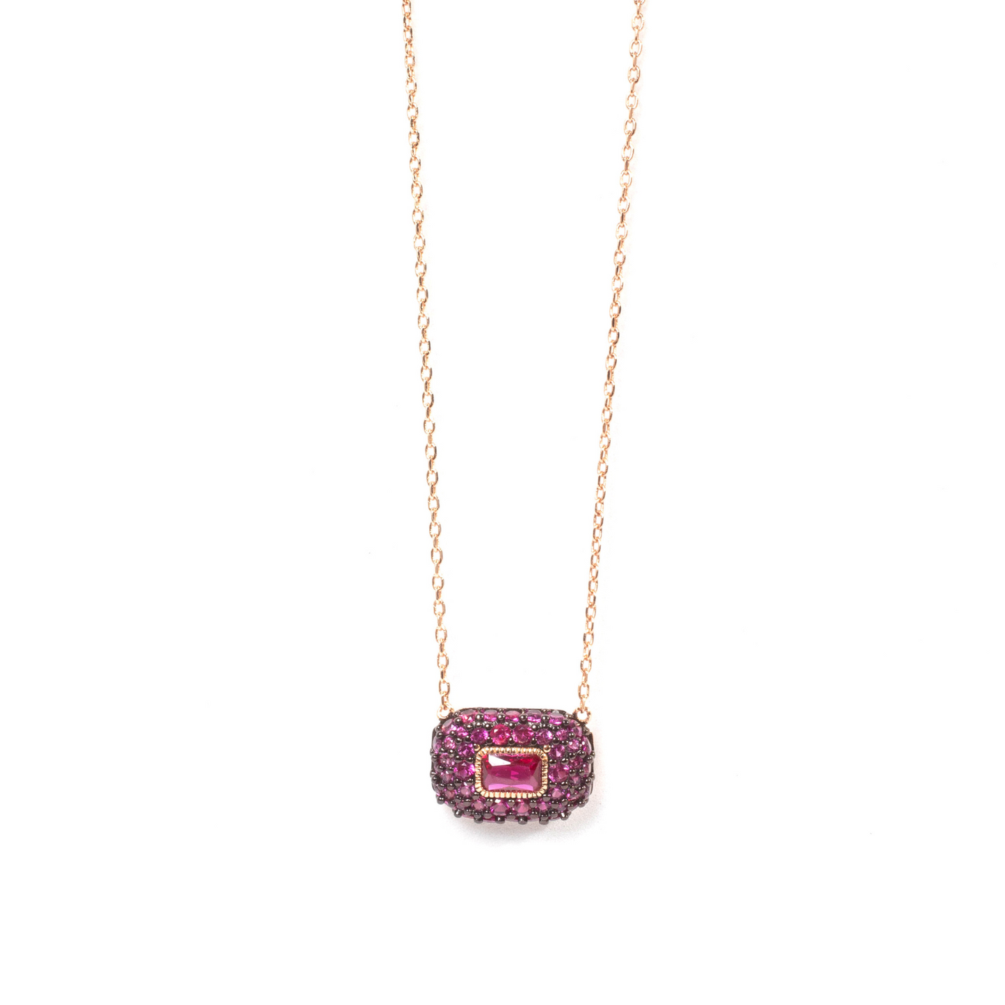 Aura Ruby Necklace