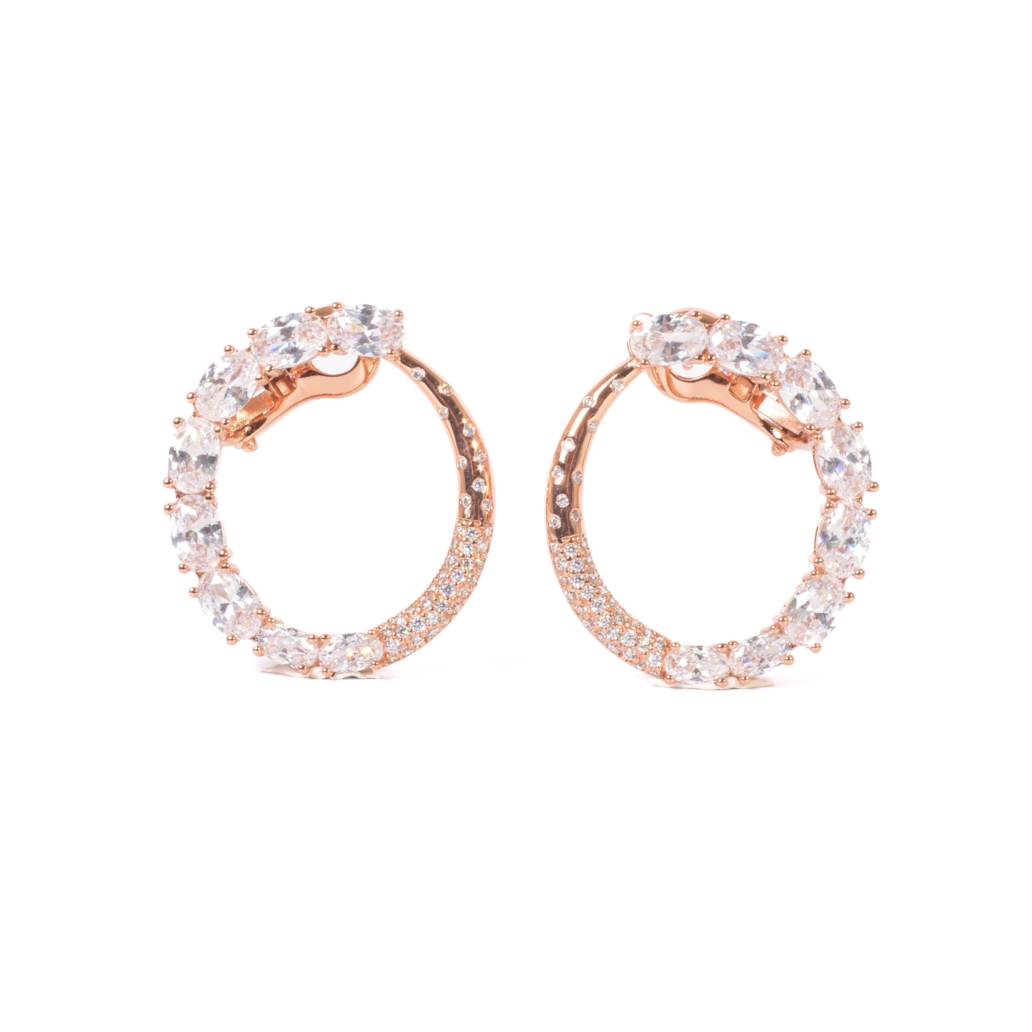 White Quartz Earrings