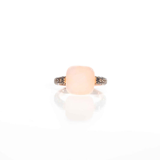 Arena Ring Topaz and Agate