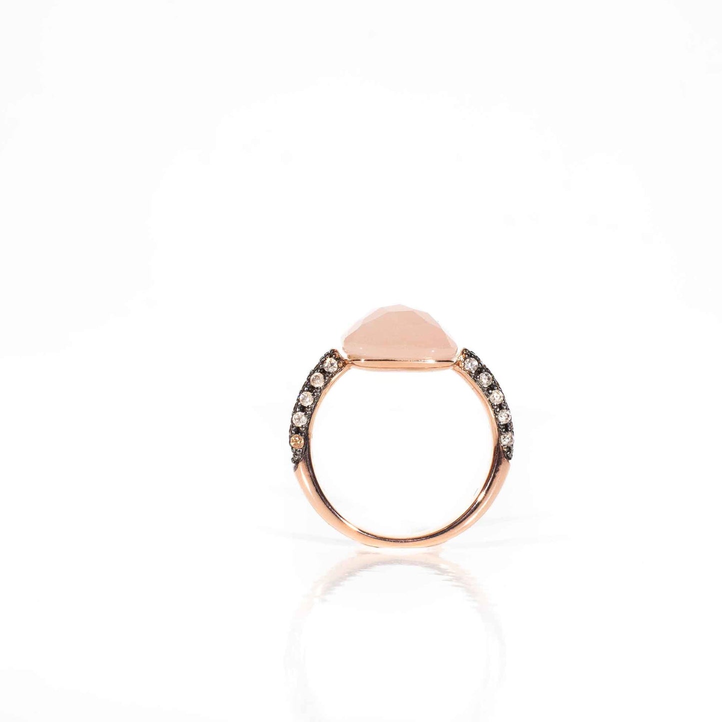 Arena Ring Topaz and Agate
