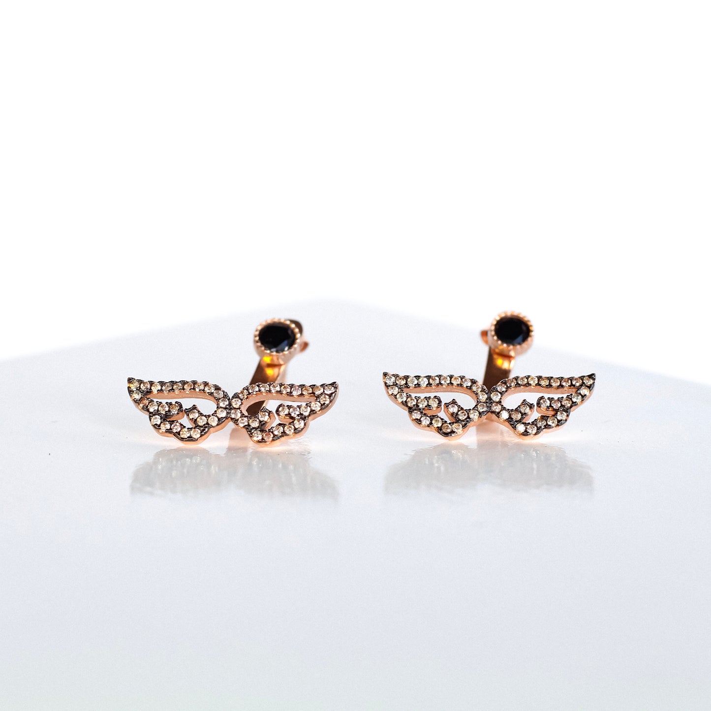 Wing Topaz Earrings