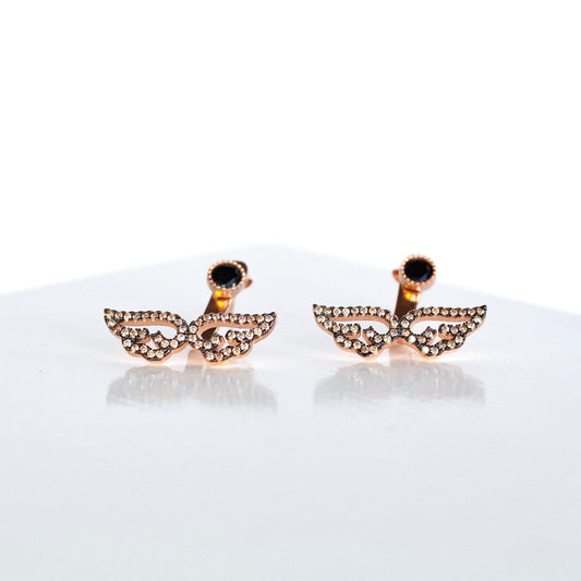 Wing Topaz Earrings