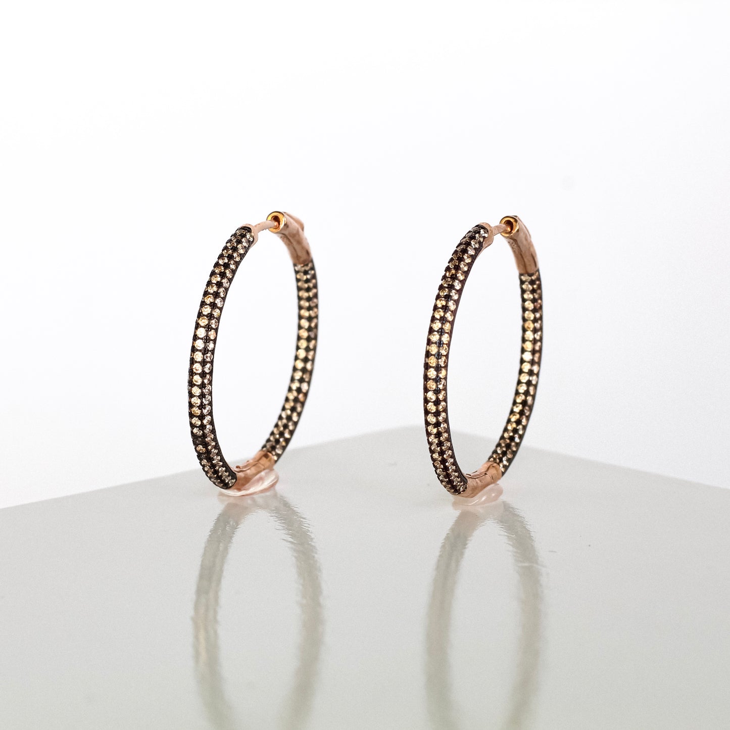 Eros Topaz Hoops