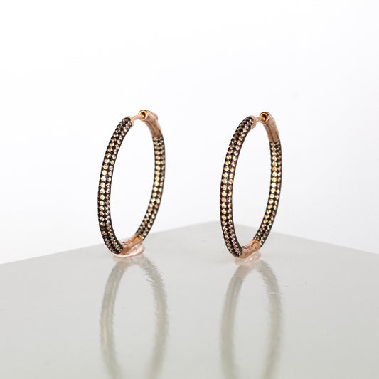 Eros Topaz Hoops