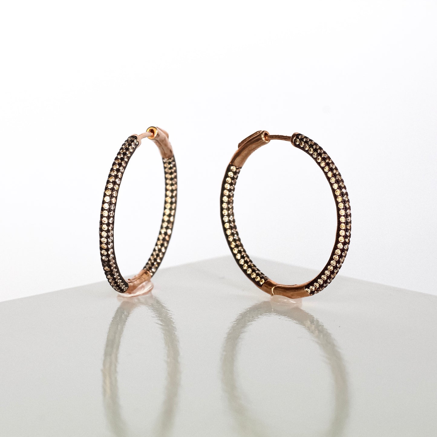 Eros Topaz Hoops