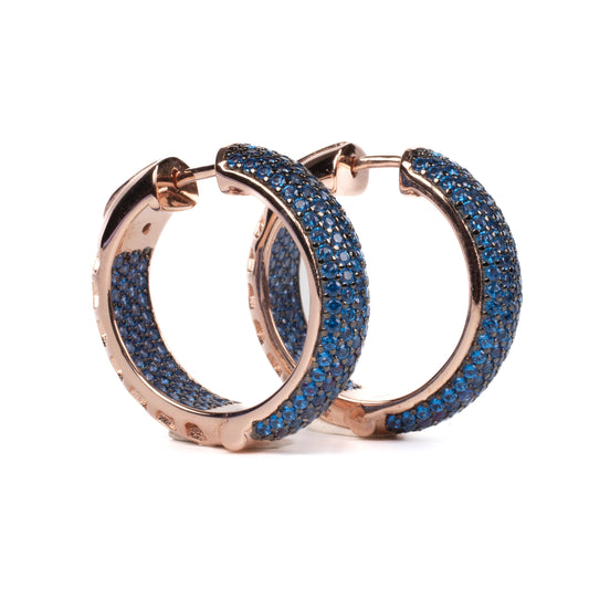 Lua Tanzanite Hoops