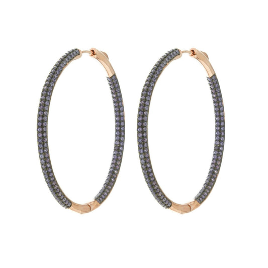 Eros Amethyst Hoops