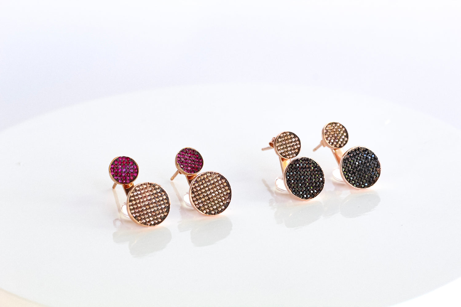Double Circle Earrings