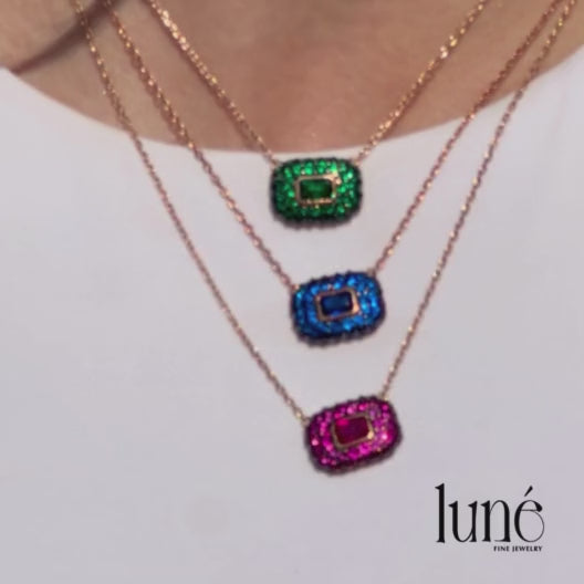 Aura Sapphire Necklace
