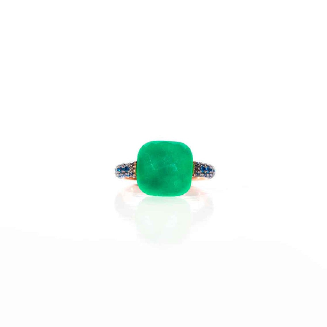 Arena Ring Sapphire and Jade