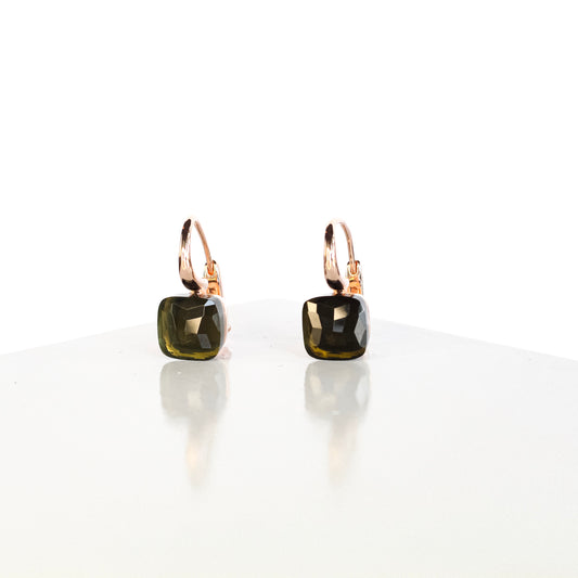 Ela Peridot Earrings