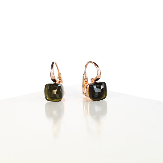 Ela Peridot Earrings