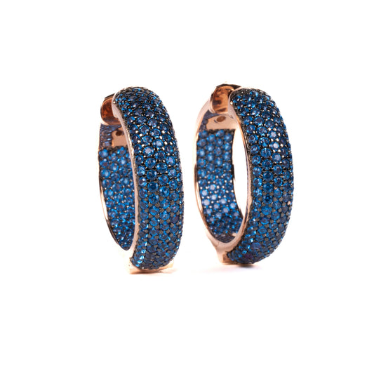 Lua Tanzanite Hoops