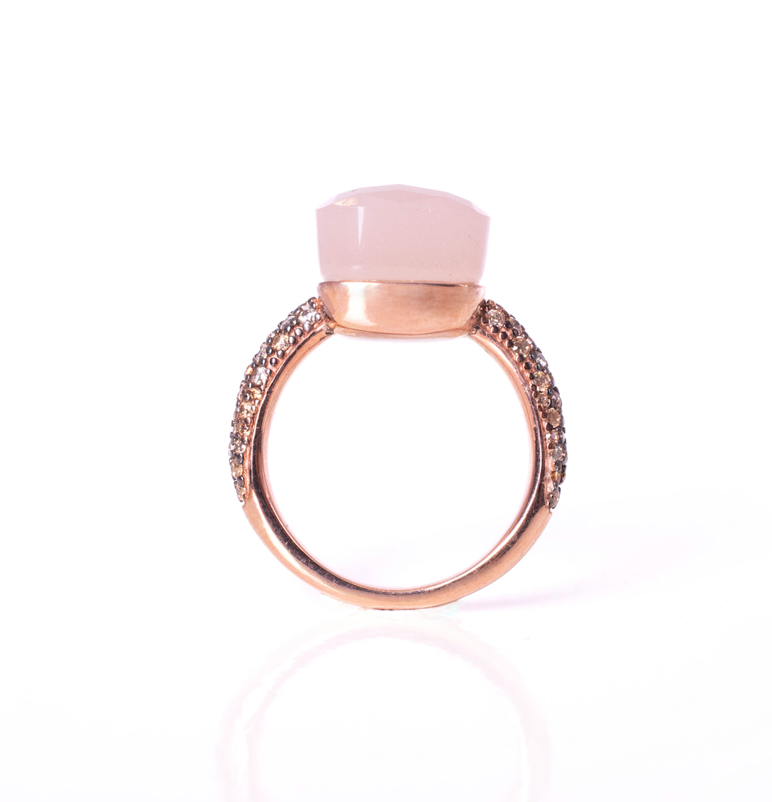 Ela Ring Topaz and Agate