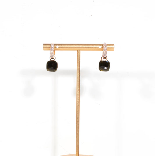 Eva Peridot Earrings