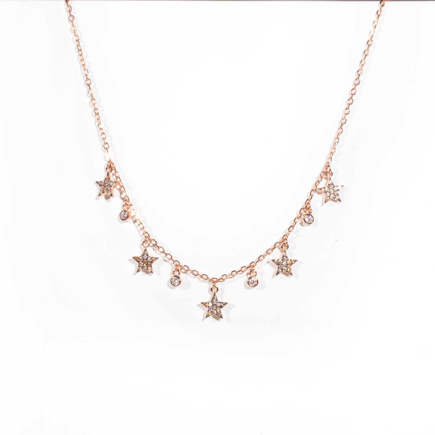 Topaz Stars Necklace