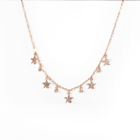 Topaz Stars Necklace